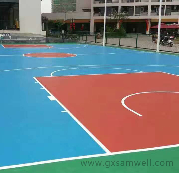篮球场地坪