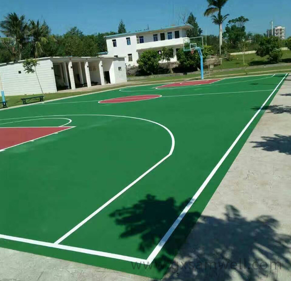 硅pu球场地坪