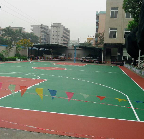 广西塑胶篮球场